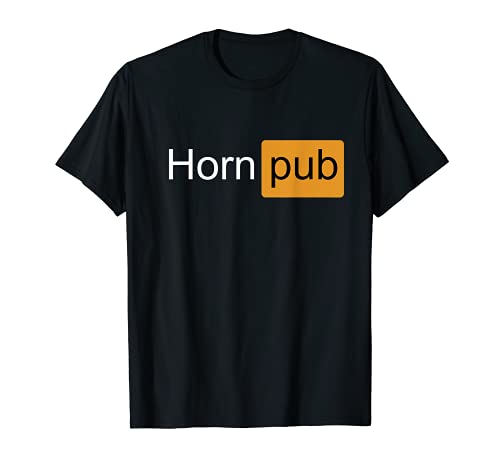 Lustiges Horn Pub T-Shirt T-Shirt