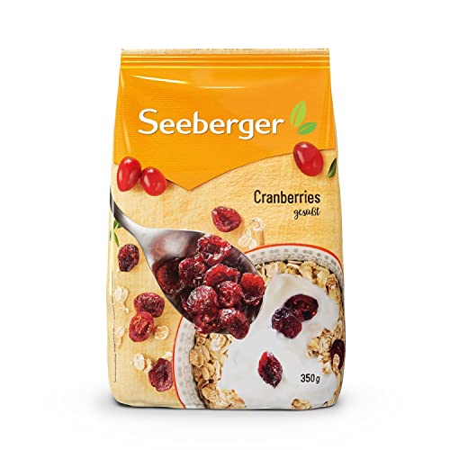 Seeberger Cranberries, gesüßt, 350 g