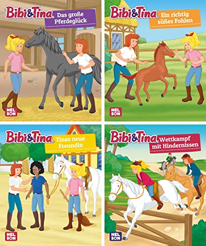 Nelson Mini-Bücher: 4er Bibi & Tina 33-36