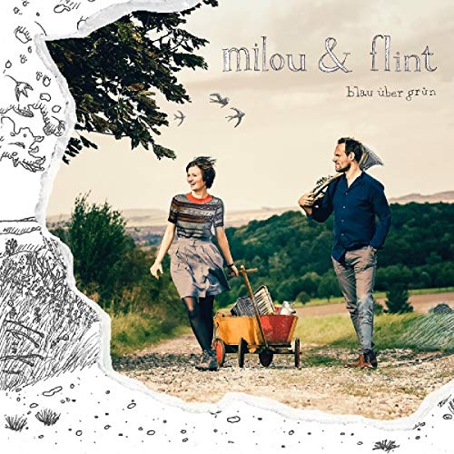 Milou & Flint - blau über grün