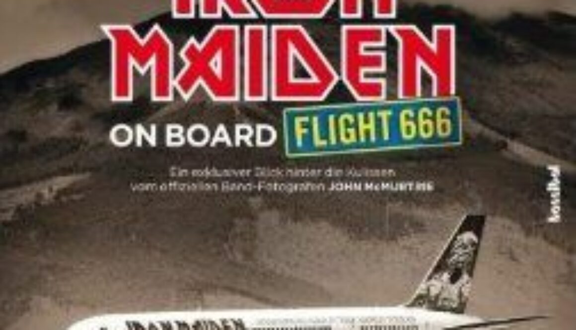 On Board Flight 666, Iron Maiden von John McMurtrie