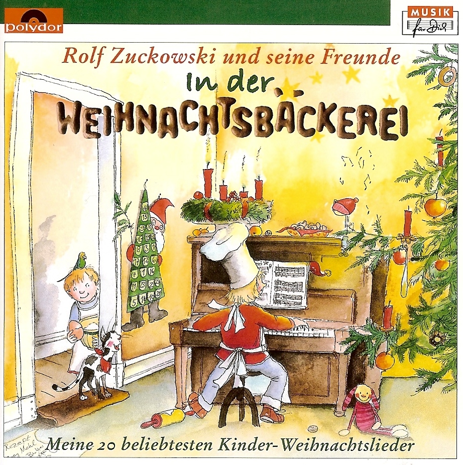 “In der Weihnachtsbäckerei” – die 20 beliebtesten Weihnachtslieder von Rolf Zuckowski als Doppelalbum