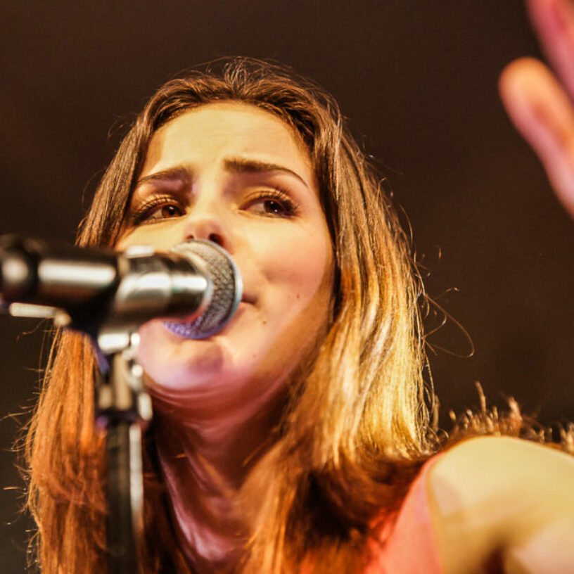 Fotos von Lena Meyer-Landrut am 16.04.2013 in der Essigfabrik, Köln