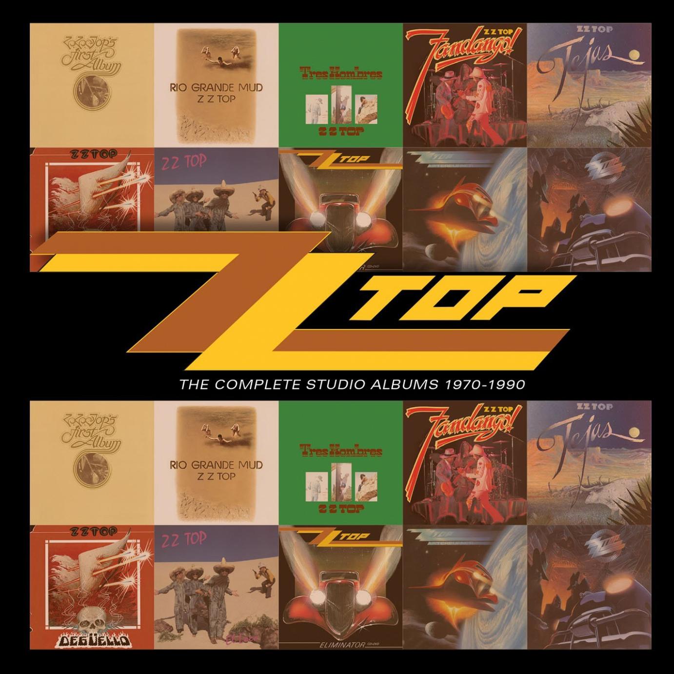 ZZ Top präsentieren “The Complete Studio Albums 1970-1990”