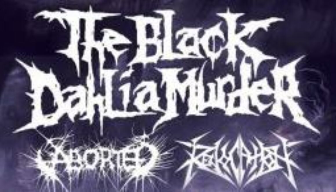 Black Dahlia Murder Tour Poster2