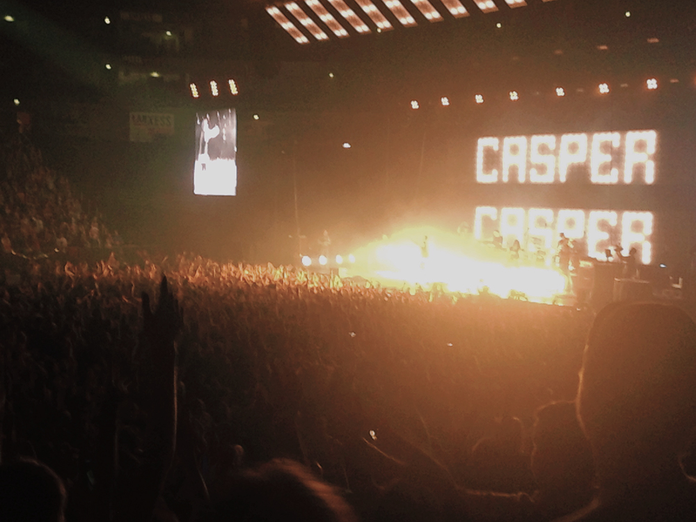 Casper in der Lanxess Arena vor fast 20.000 Leuten