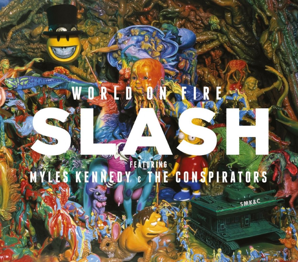Slash, Myles Kennedy & The Conspirators – World On Fire: Das dritte Soloalbum des Ausnahmegitarristen