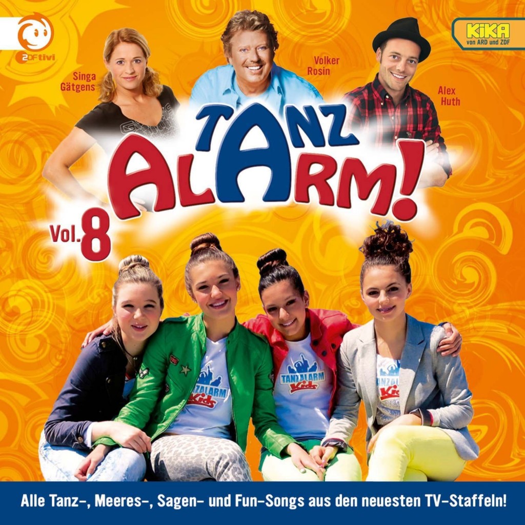 Tanzalarm! Vol. 8 – Die neuen Songs aus der KiKA-Musikserie für den heimischen CD-Player