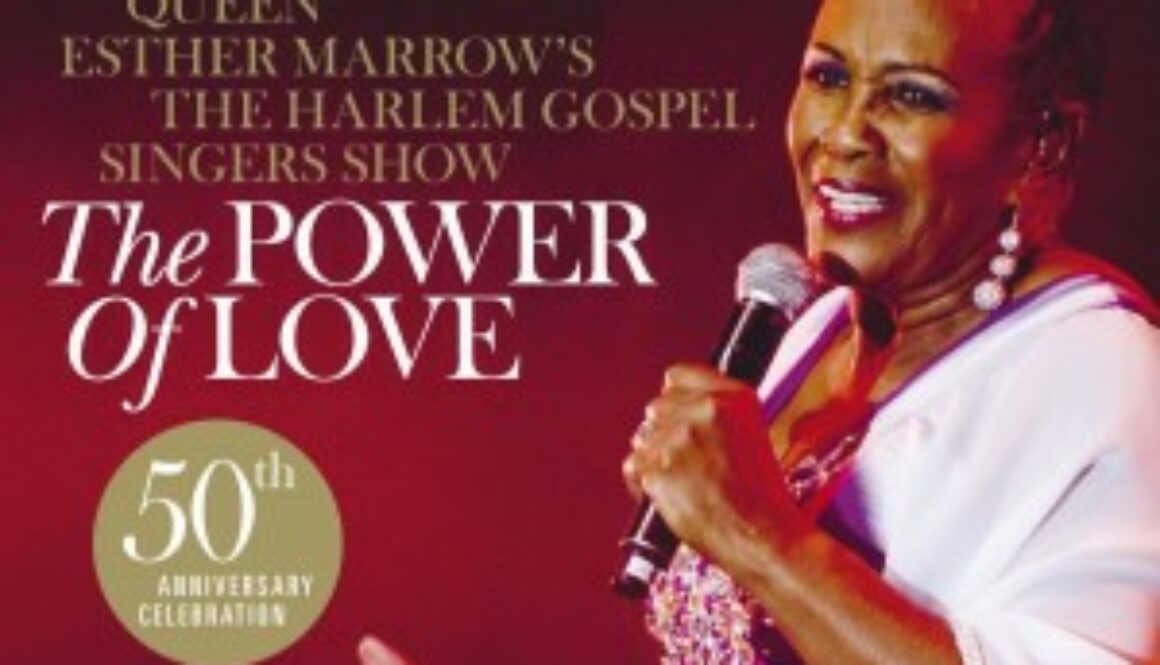 Queen Esther Marrow and The Harlem Gospel Singers The Power Of Love CD Cover