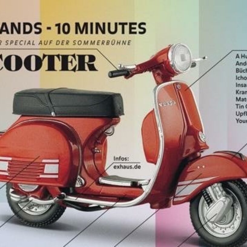 Faster Harder Scooter – 10 Band 10 Minuten zum ExHaus Jubelfest