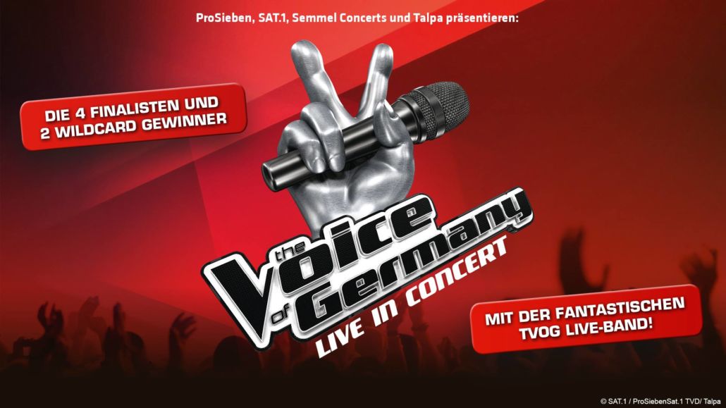 The Voice of Germany – Bericht vom Konzert in Koblenz, 4.1.2018
