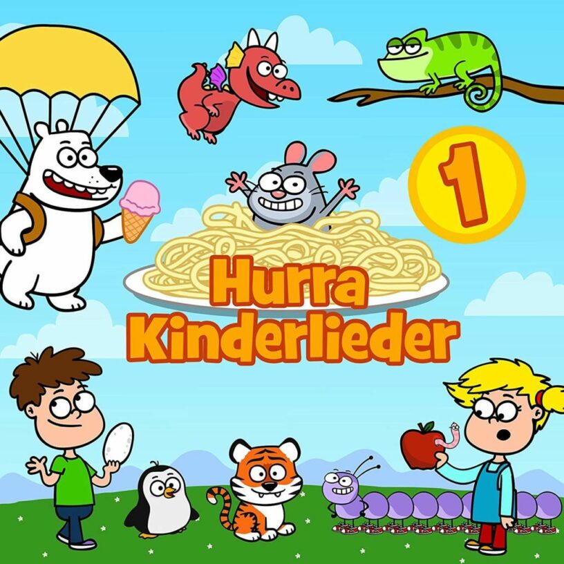 Hurra Kinderlieder – das erste Album zum erfolgreichen YouTube-Kanal