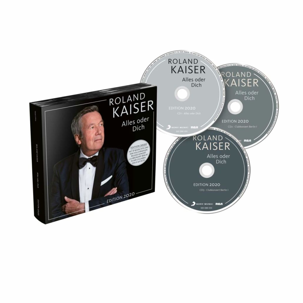 Roland Kaiser: „Alles oder dich“ – erweiterte Albumversion mit Clubkonzert
