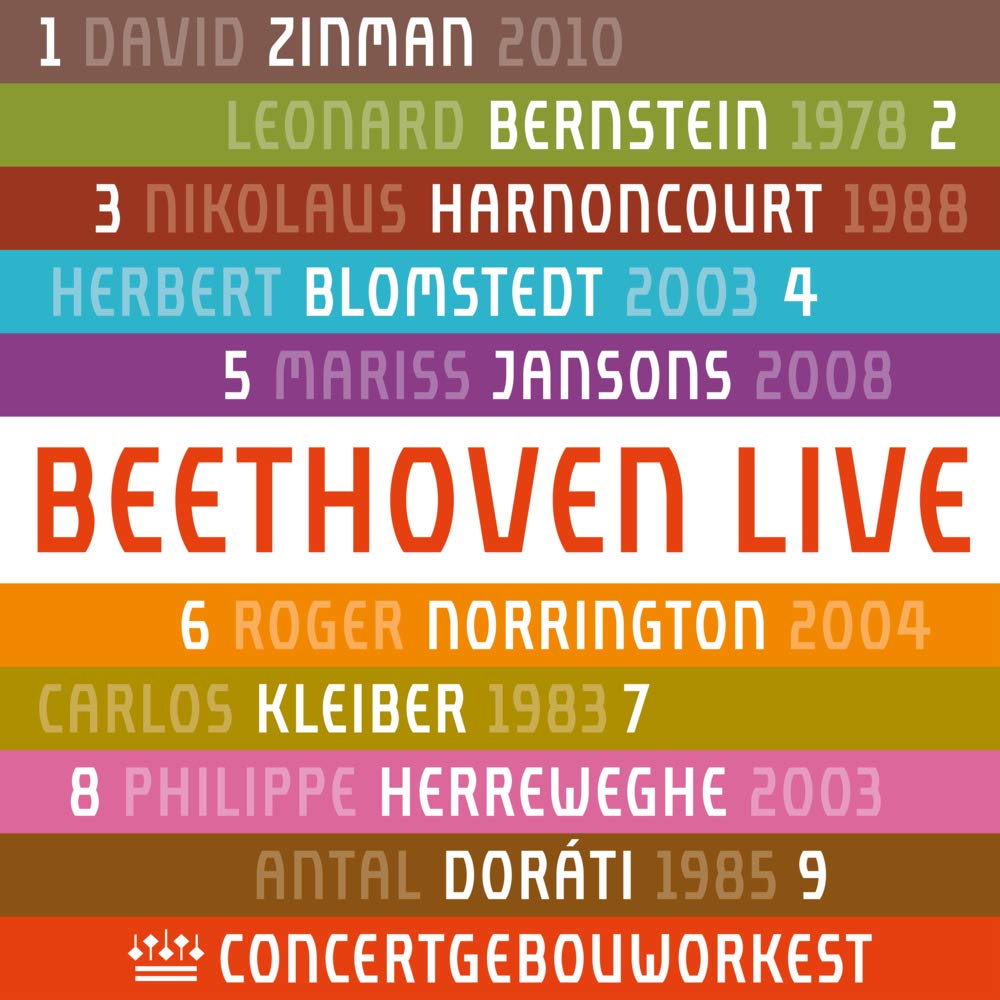 Beethoven: Neun Sinfonien live vom Concertgebouw-Orchester