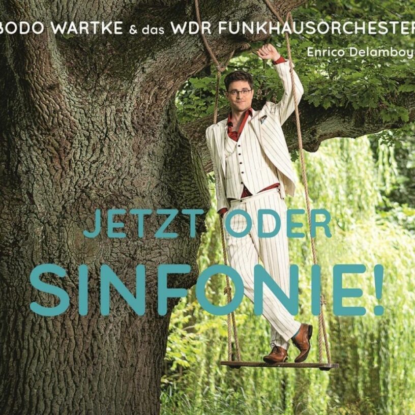 Bodo Wartke und WDR Funkhausorchester: „Jetzt oder Sinfonie!“ auf Vinyl