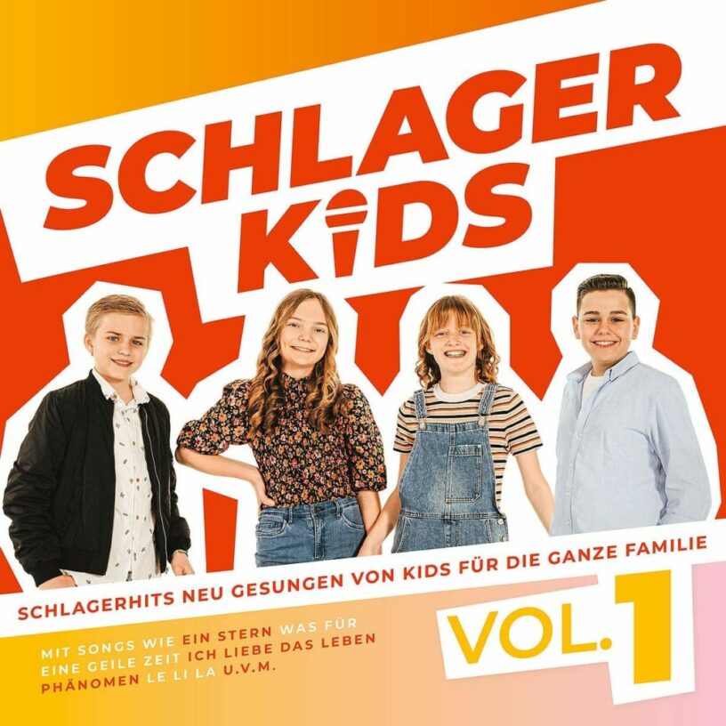 „Schlagerkids Vol. 1“ – vier junge Sänger covern beliebte Schlagerhits