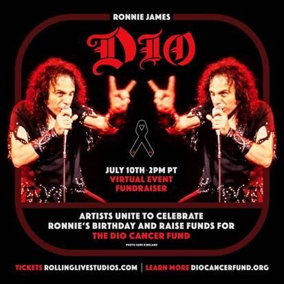 Ronnie James Dio: Geburtstag wird mit virtuellem Fundraiser gefeiert