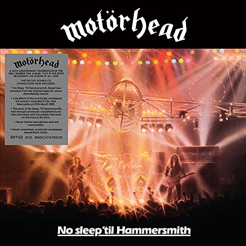 Motörhead: „No Sleep ‘Til Hammersmith“ als Deluxe Edition zum 40jährigen