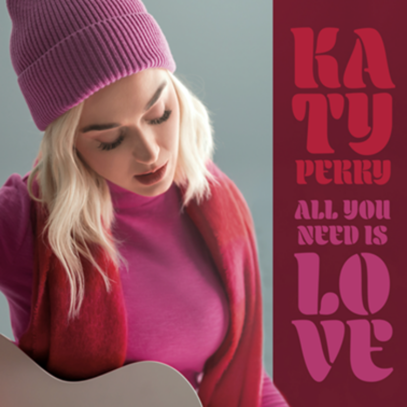 Katy Perry covert Beatles-Klassiker „All You Need Is Love”