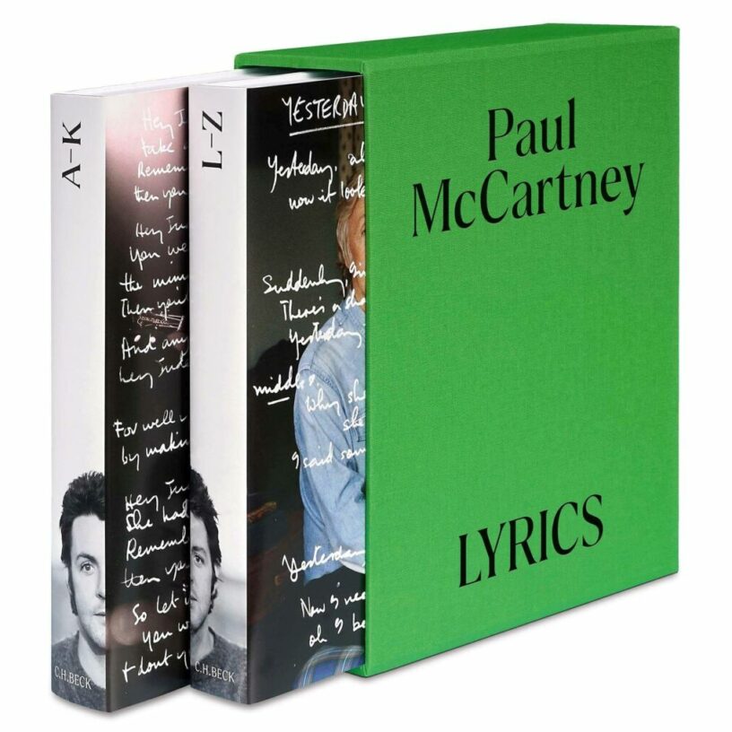 Paul McCartney: zwei dicke Wälzer voller Lyrik