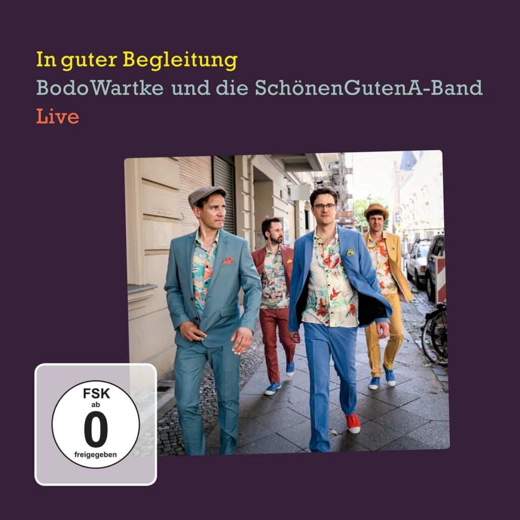 „In guter Begleitung“ – Bodo Wartke und die SchönenGutenA-Band live