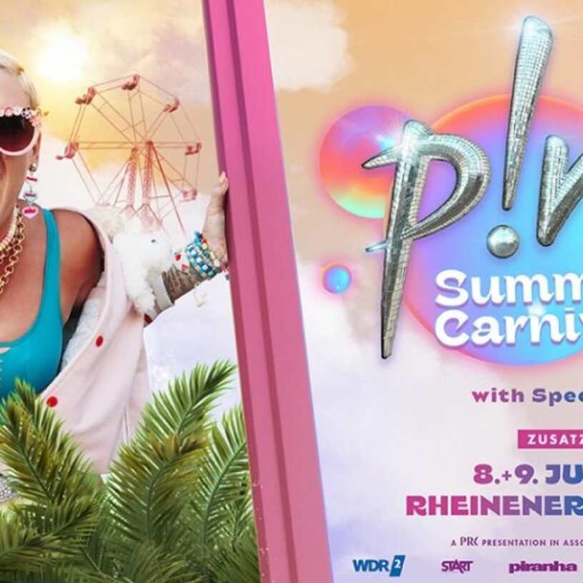Pink – Summer Carnival 2023 – am 08. und 09.07.2023 in Köln