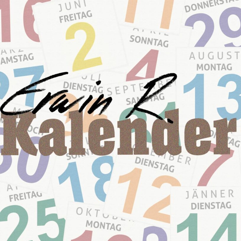 Erwin R. veröffentlicht seine neue Single „Kalender“