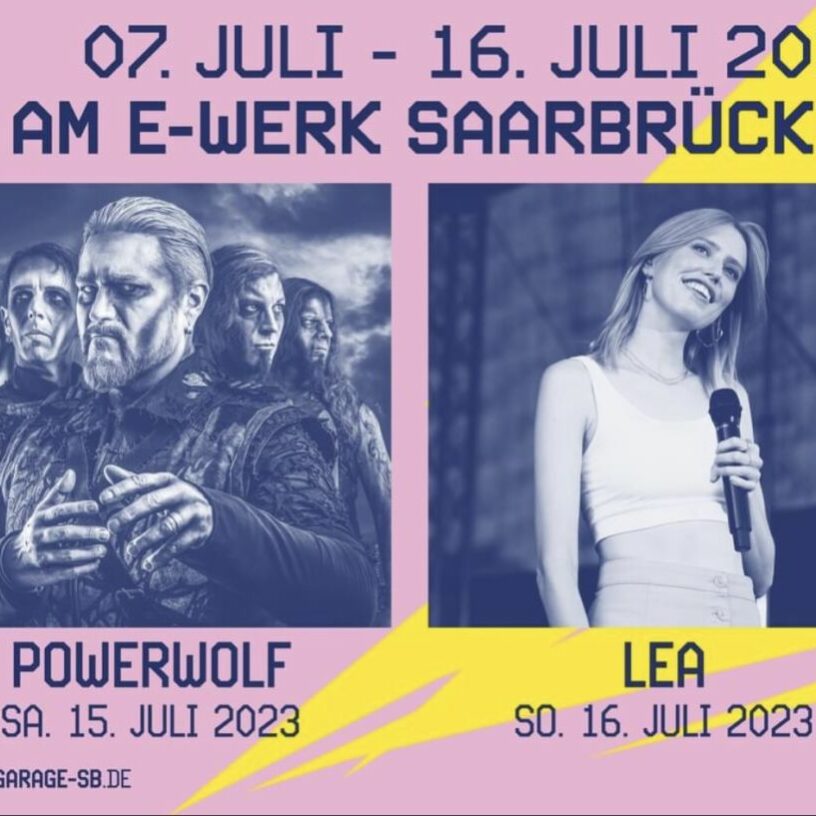 Von Lea bis Powerwolf – Open Airs am E-Werk Saarbrücken
