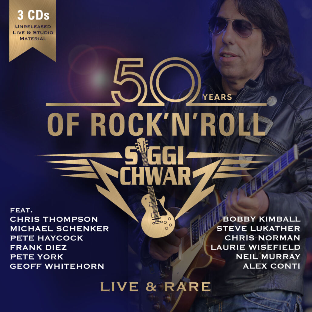 Siggi Schwarz: „50 Years Of Rock’n’Roll – Live & Rare“
