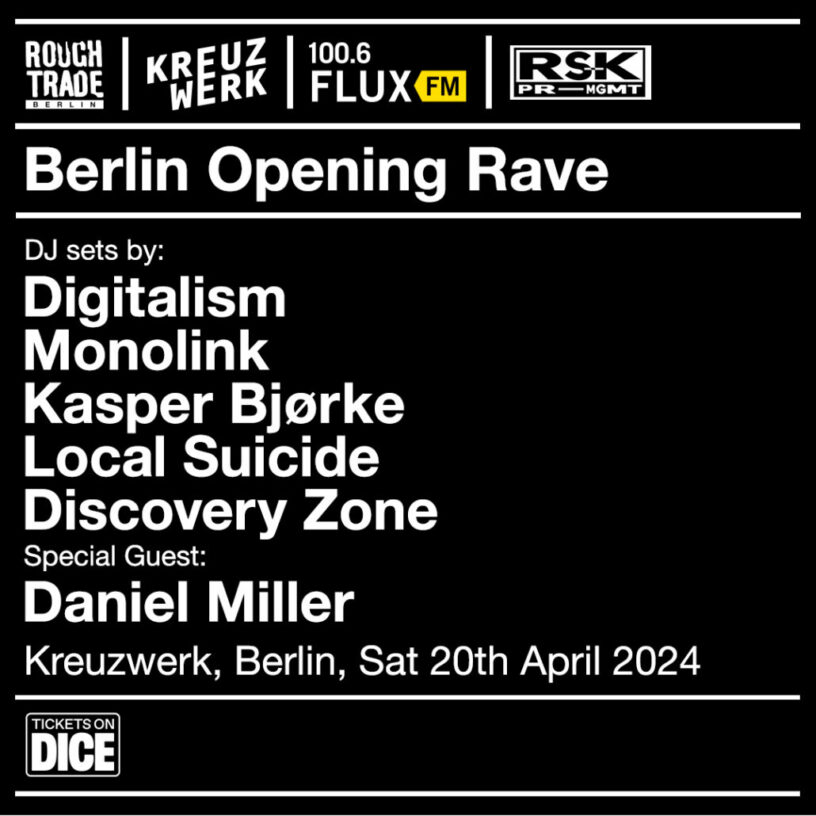 Opening Rave – Rough Trade eröffnet Shop und Lager in Berlin