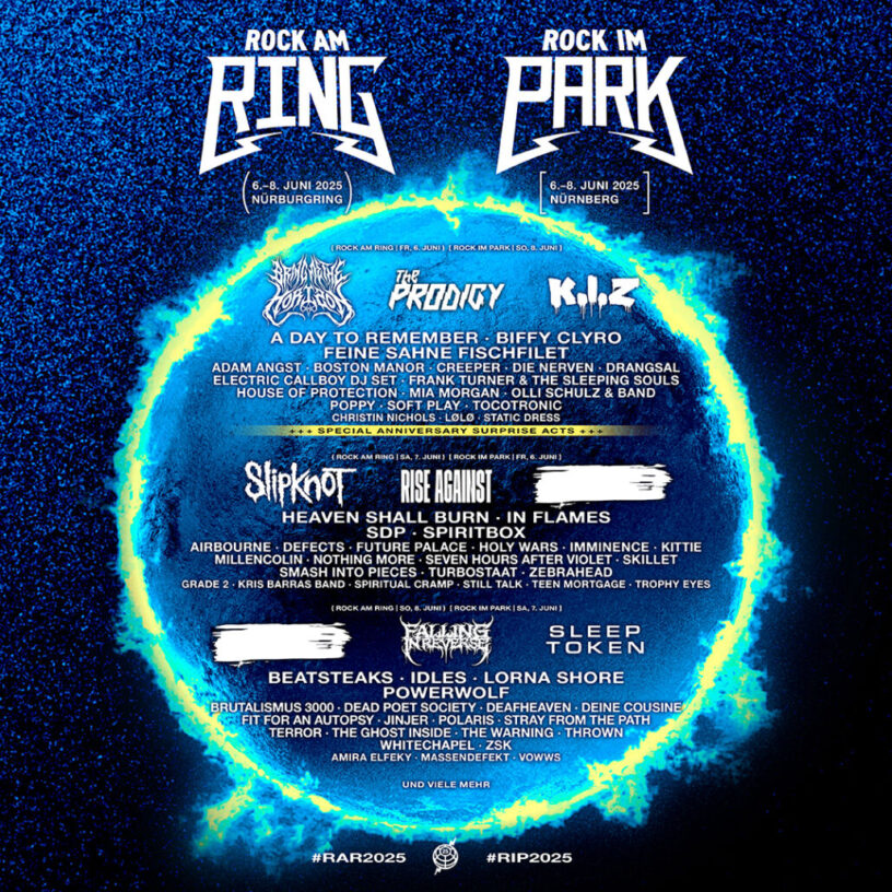 Rock am Ring und Rock im Park kündigen ersten Headliner für 2025 an